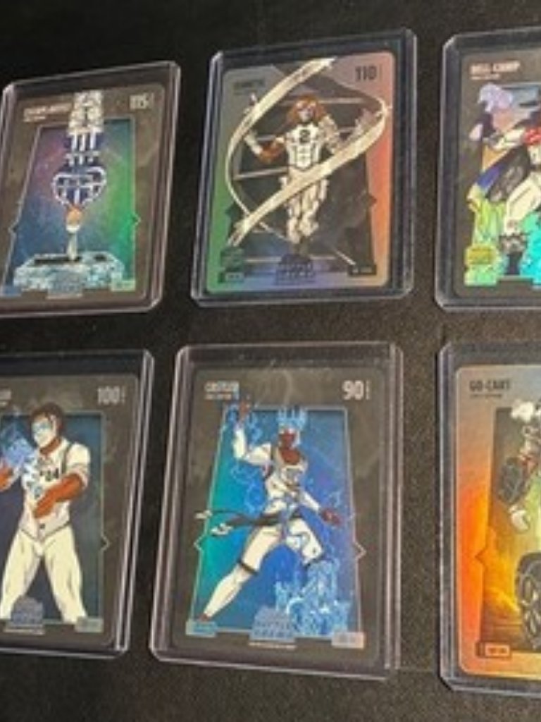 Lot Of 7 Bo Jackson Battle Arena Black & Silver Foil Variants